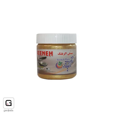 اکریلیک تزئینی طلایی ربعی آینه
