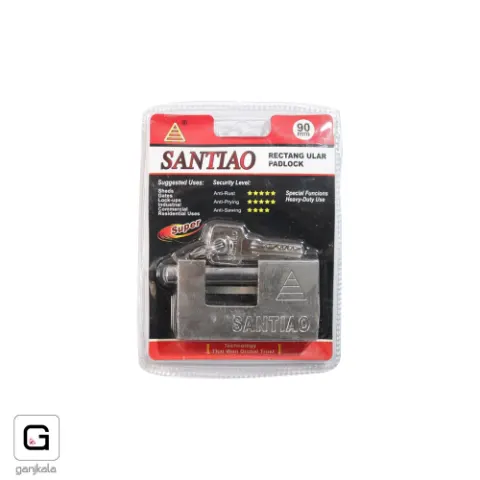 قفل کتابی 90 فولادی SANTIAO
